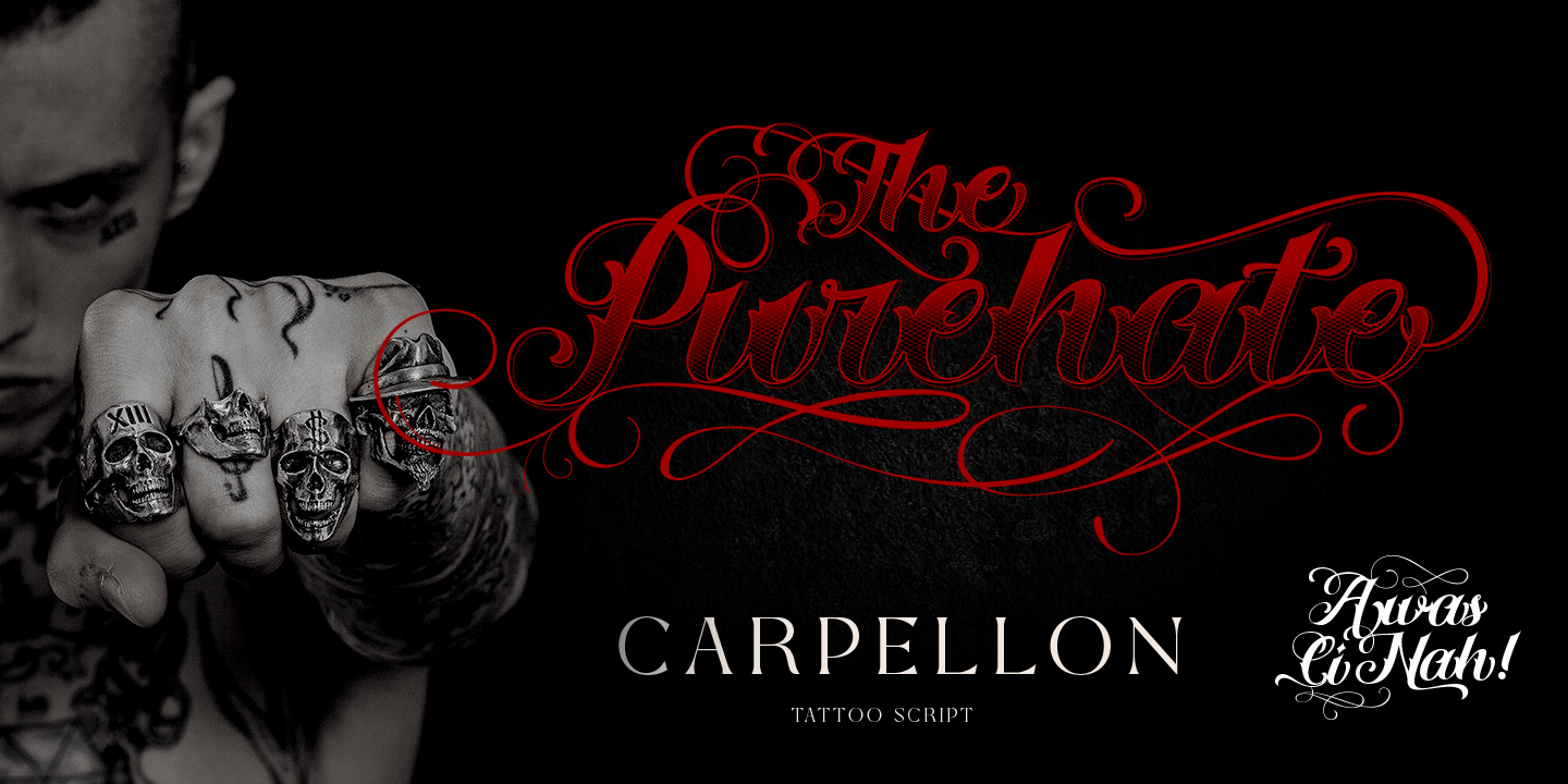 Пример шрифта Carpellon #4